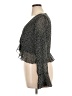 Divided by H&M 100% Polyester Black 3/4 Sleeve Blouse Size XL - photo 5