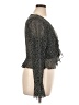 Divided by H&M 100% Polyester Black 3/4 Sleeve Blouse Size XL - photo 4