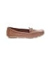 Calvin Klein 100% Leather Tan Flats Size 10 - photo 1