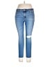 Old Navy Color Block Blue Jeans Size 10 - photo 1