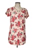 Joe Boxer Tan Short Sleeve Blouse Size L - photo 1