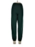 SOFFE Solid Green Track Pants Size L - photo 1