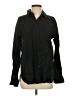 Athleta 100% Linen Black Long Sleeve Button-Down Shirt Size S - photo 1