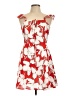 JOA 100% Polyester Hearts Red Casual Dress Size L - photo 1