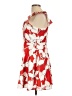 JOA 100% Polyester Hearts Red Casual Dress Size L - photo 5