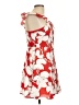 JOA 100% Polyester Hearts Red Casual Dress Size L - photo 4