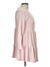 Hayden Pink 3/4 Sleeve Top Size L - photo 4