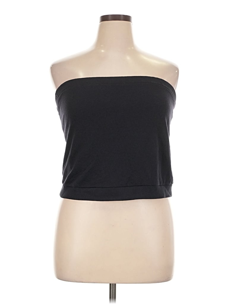 Universal Thread Tube Top Blue Strapless Neckline Tops
