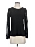 Annalee + Hope Black Long Sleeve Top Size S - photo 1