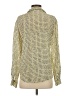 edward Polka Dots Yellow Long Sleeve Blouse Size S - photo 2