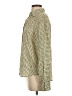 edward Polka Dots Yellow Long Sleeve Blouse Size S - photo 5