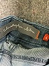 Christopher Blue Chevron-herringbone Blue Jeans Size 6 - photo 7