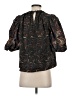 Ulla Johnson 100% Polyester Black 3/4 Sleeve Blouse Size 2 - photo 2