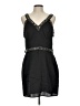 Express 100% Polyester Black Cocktail Dress Size 12 - photo 1