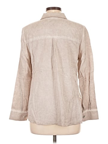 Creation L 3/4 Sleeve Button-Down Shirt (view 2)