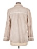 Creation L Tan 3/4 Sleeve Button-Down Shirt Size 10 - photo 2