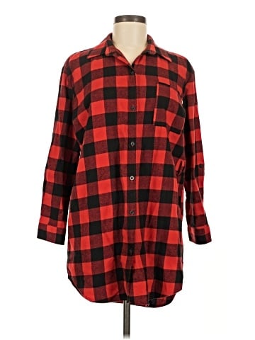 Agnes & Dora 3/4 Sleeve Button-Down Shirt (view 1)