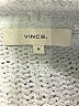 Vince. 100% Cotton Silver Pullover Sweater Size M - photo 7