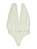 Forever 21 Ivory Bodysuit Size M - photo 1