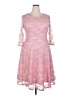 Jasambac Pink Cocktail Dress Size 2X - photo 1