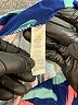 Lularoe Floral Blue Leggings Size 1X (Tall & Curvy) - photo 4