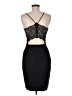 Express Solid Black Cocktail Dress Size 6 - photo 2