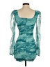 Privy Teal Cocktail Dress Size S - photo 2
