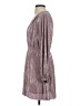 FLORET STUDIOS 100% Polyester Metallic Purple Cocktail Dress Size XS - photo 5