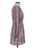 FLORET STUDIOS 100% Polyester Metallic Purple Cocktail Dress Size XS - photo 4