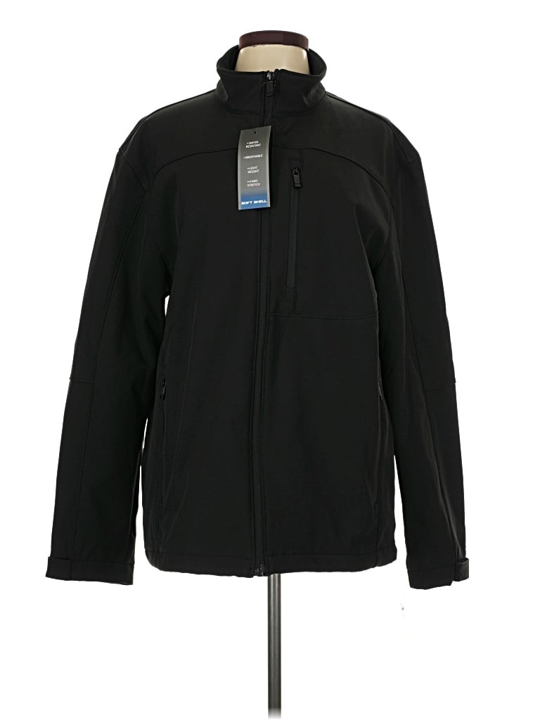 Weatherproof Track Jacket In Black
