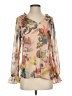 Soft Surroundings Ivory Long Sleeve Blouse Size XS - photo 1
