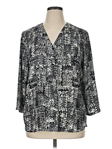 Van Heusen 3/4 Sleeve Blouse (view 1)