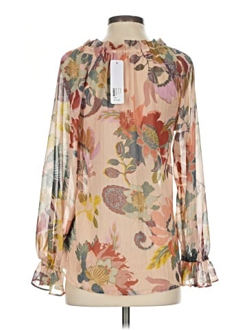 Soft Surroundings Long Sleeve Blouse (view 2)