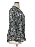 Van Heusen 100% Polyester Silver 3/4 Sleeve Blouse Size XL - photo 4