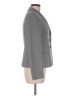 Le Suit 100% Polyester Houndstooth Gray Blazer Size 6 - photo 4