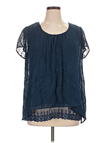 Fever Short Sleeve Blouse (view 1)