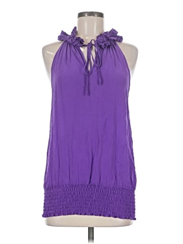 Twenty One Sleeveless Silk Top (view 1)