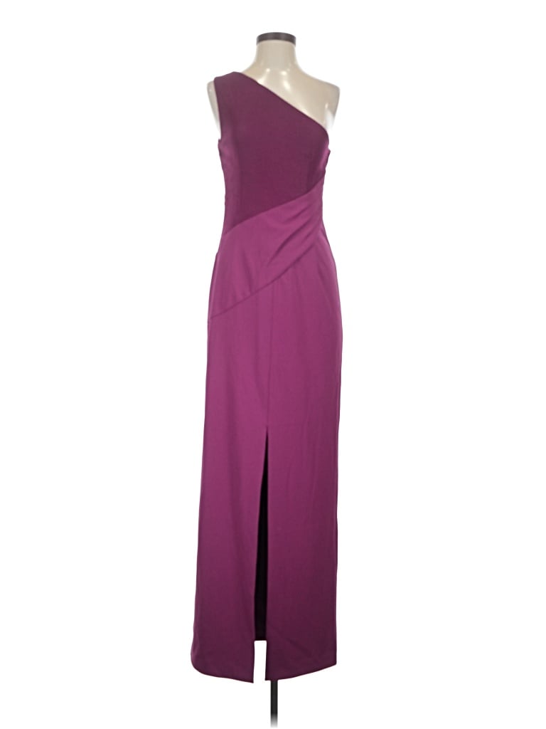 Pre-owned Js Collections Cocktail Dress In Purple