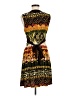 A. Byer Print Brown Casual Dress Size M - photo 2