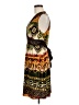A. Byer Print Brown Casual Dress Size M - photo 5