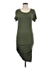 Allison Joy Solid Green Casual Dress Size MedEstimated - photo 1