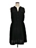 Mossimo 100% Polyester Solid Black Casual Dress Size XL - photo 1