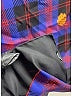 Givenchy Plaid Black Vintage Scarf One size - photo 4