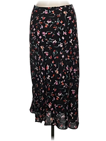 Madewell Midi Slip Skirt in Drifting Flowers (view 2)