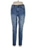 J.Crew Polka Dots Blue Jeans Size 30 waist - photo 1