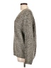Uniqlo 100% Cotton Tweed Gray Pullover Sweater Size L - photo 5