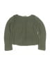 Bonpoint Solid Green Pullover Sweater Size 4 - photo 2