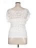 Juniper Ln 100% Cotton White Short Sleeve Top Size S - photo 2