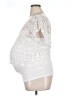 Juniper Ln 100% Cotton White Short Sleeve Top Size S - photo 5