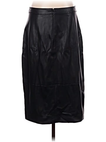Ann Taylor Faux Leather Skirt (view 2)